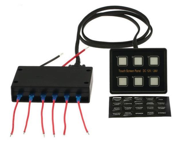 Bfy Dokunmatik Switch Panel 6lı