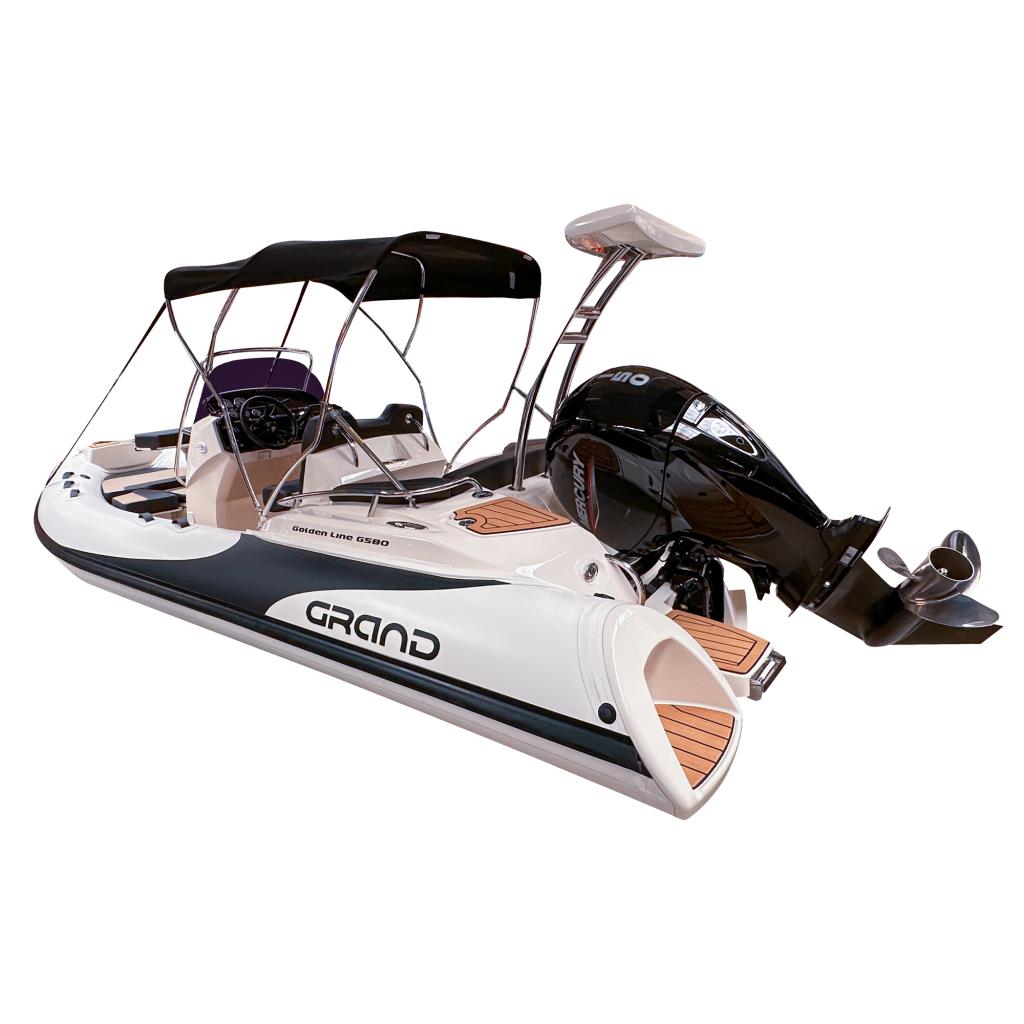 Grand G580HGLF Fiber Tabanlı Bot + 150hp Mercury Motorlu