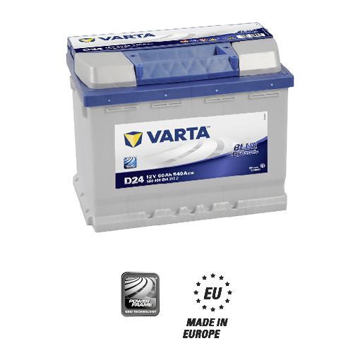 Varta D24 Akü 60Ah