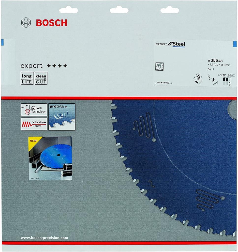 Bosch Expert Metal Daire Testere 355x25,4x2,6mm 80 Diş