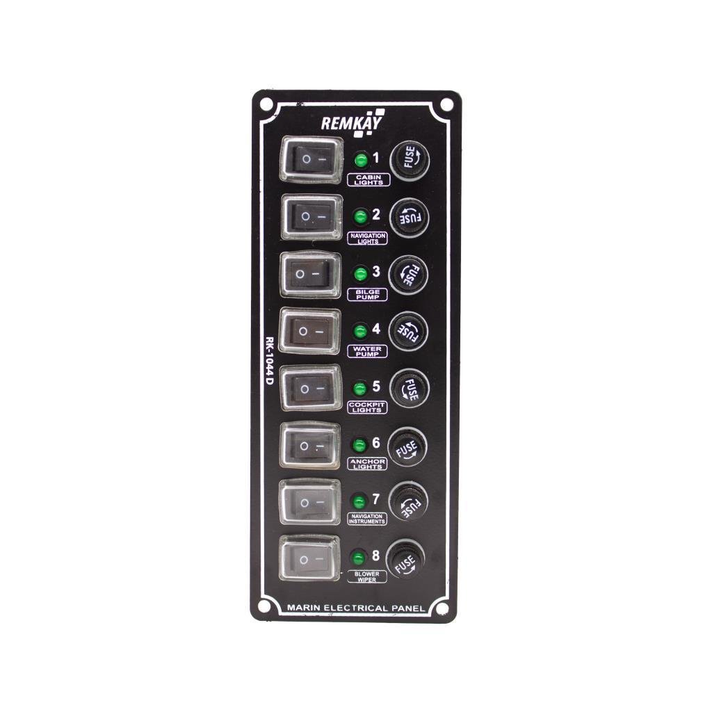 Remkay 12V İzoleli Dikey Switch Panel