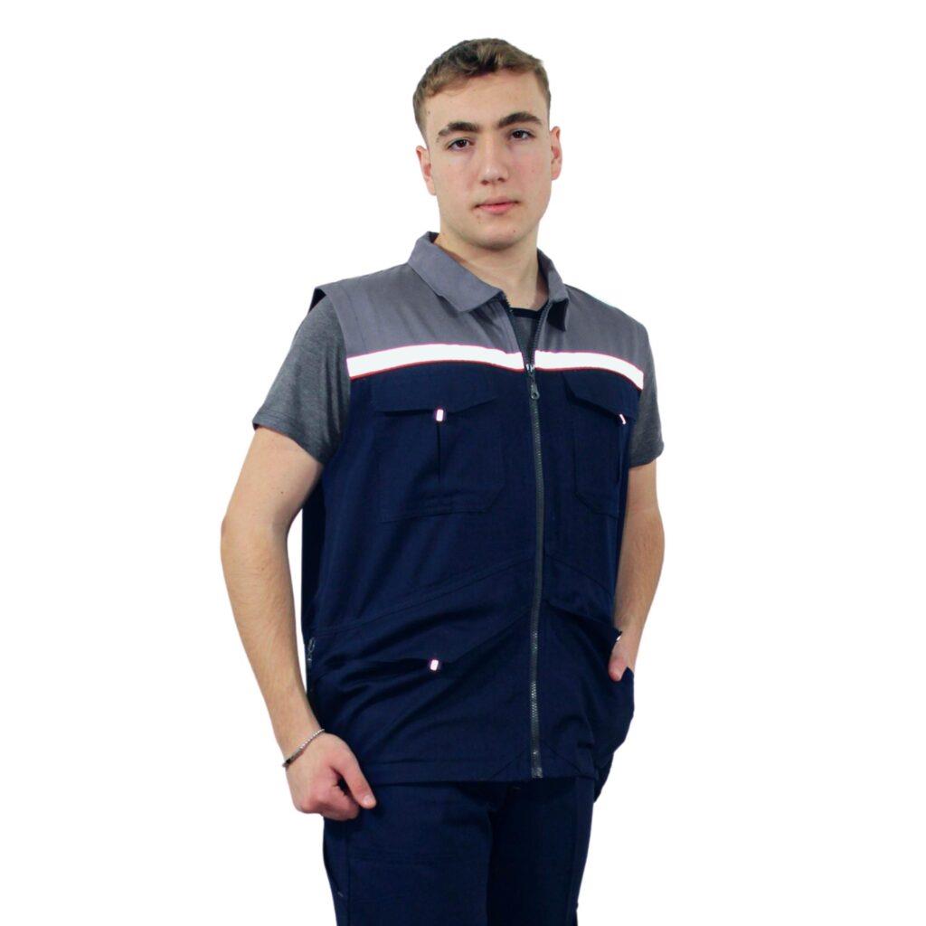 Persmont PYS06 Unisex Lacivert Softshell Plus Yelek