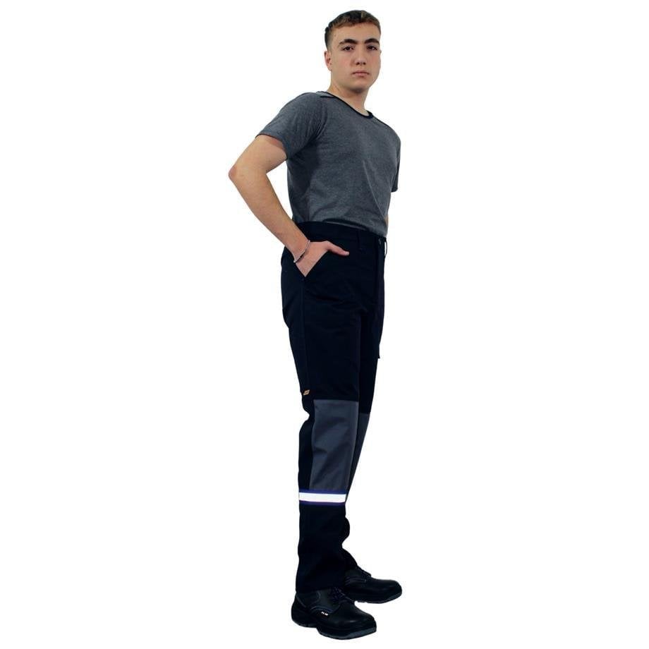 Persmont HK-PA06K Lacivert Harman Karışım Anler Gabardin Kışlık Pantolon