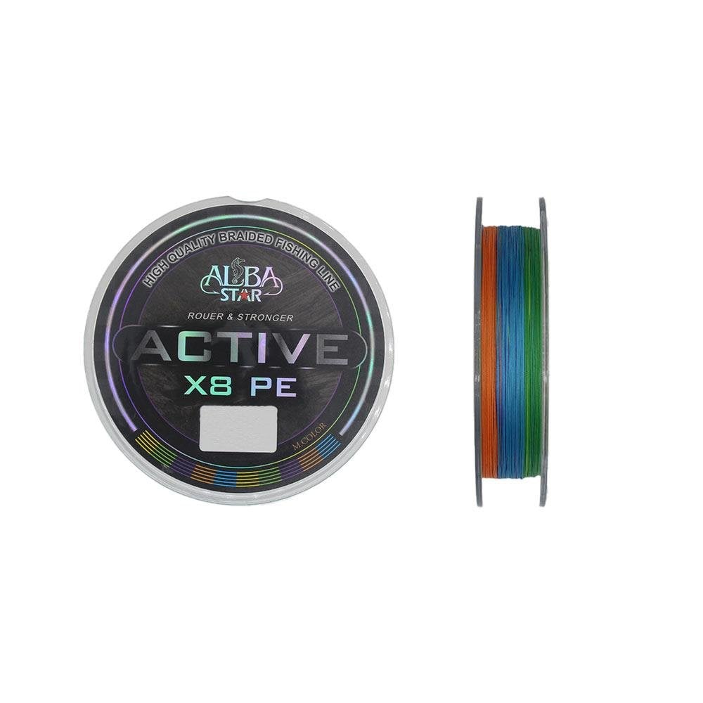 Albastar Active 8x Multi Color İp Misina 150mt