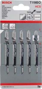 Bosch T119BO Dekupaj Testeresi Bıçağı 5li Paket