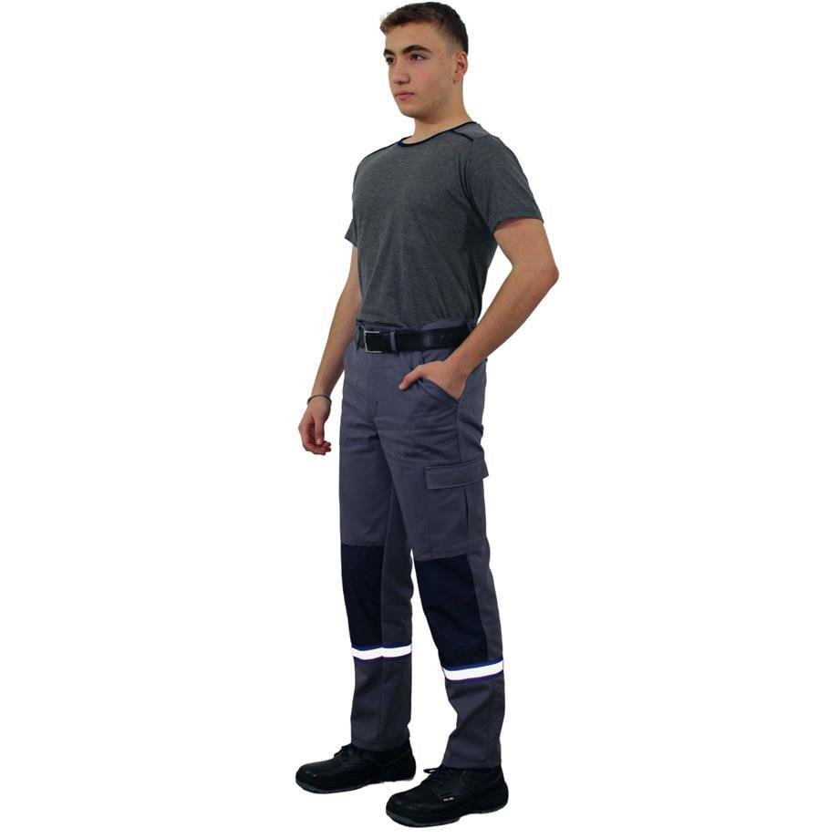 Persmont Gri Harman Karışım Anler Gabardin Kışlık Pantolon