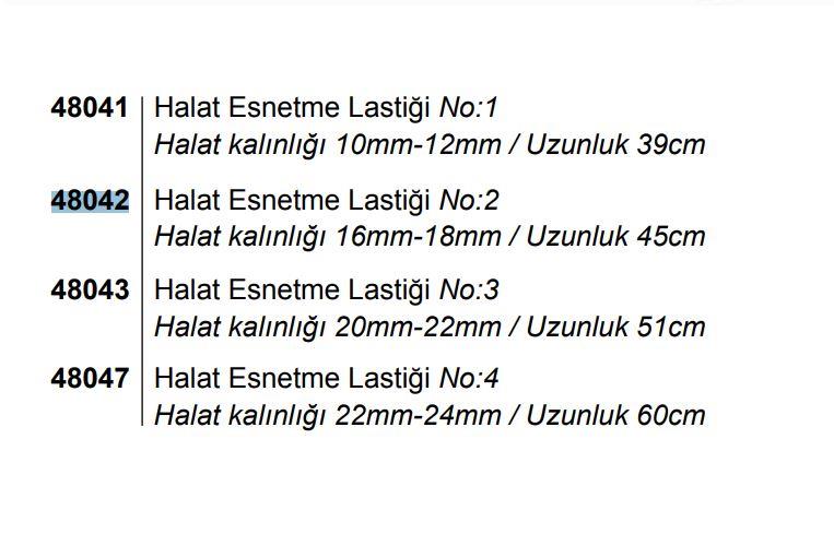 Sealux Halat Esnetme Lastiği