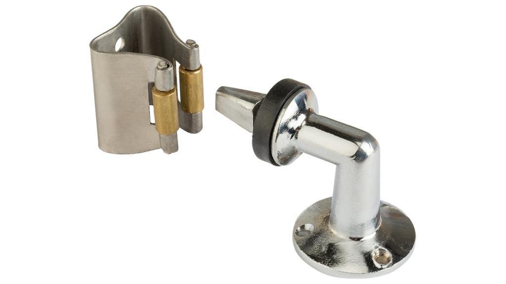 Er-mo Krom Kilitli Kapı Tamponu Eğri