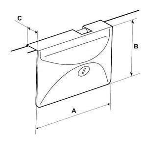 Mobella Sürgü Kapı Kilidi