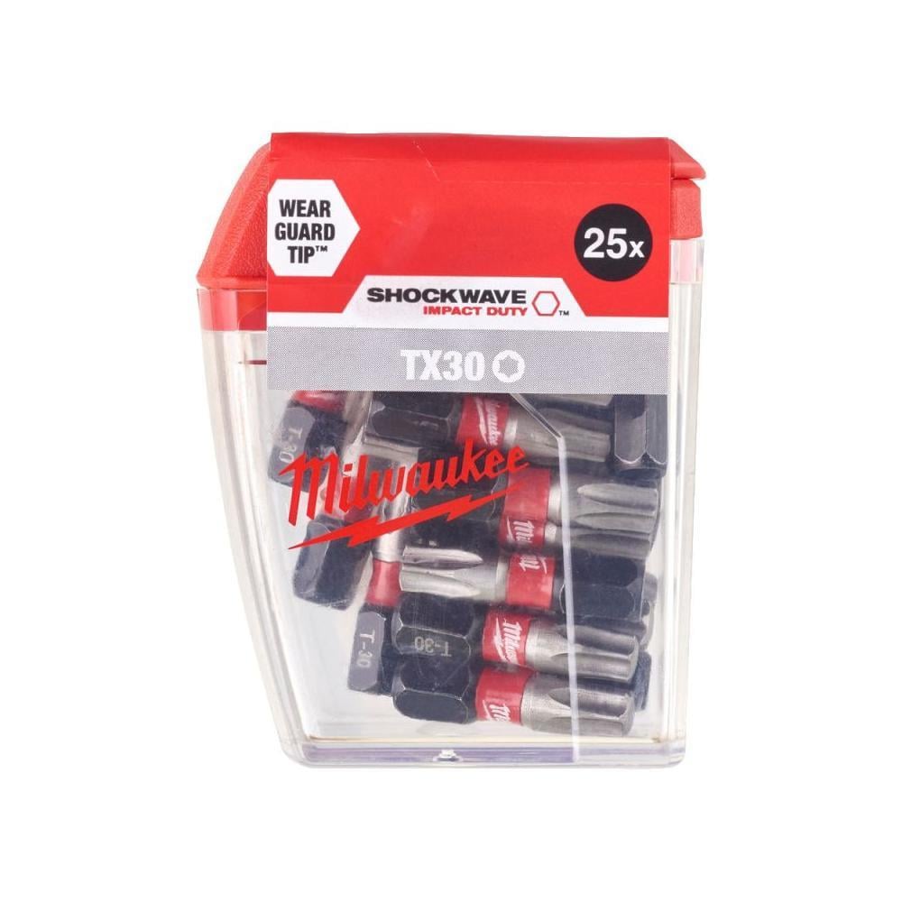 Milwaukee Shockwave Bits Uç TX30 25li Paket