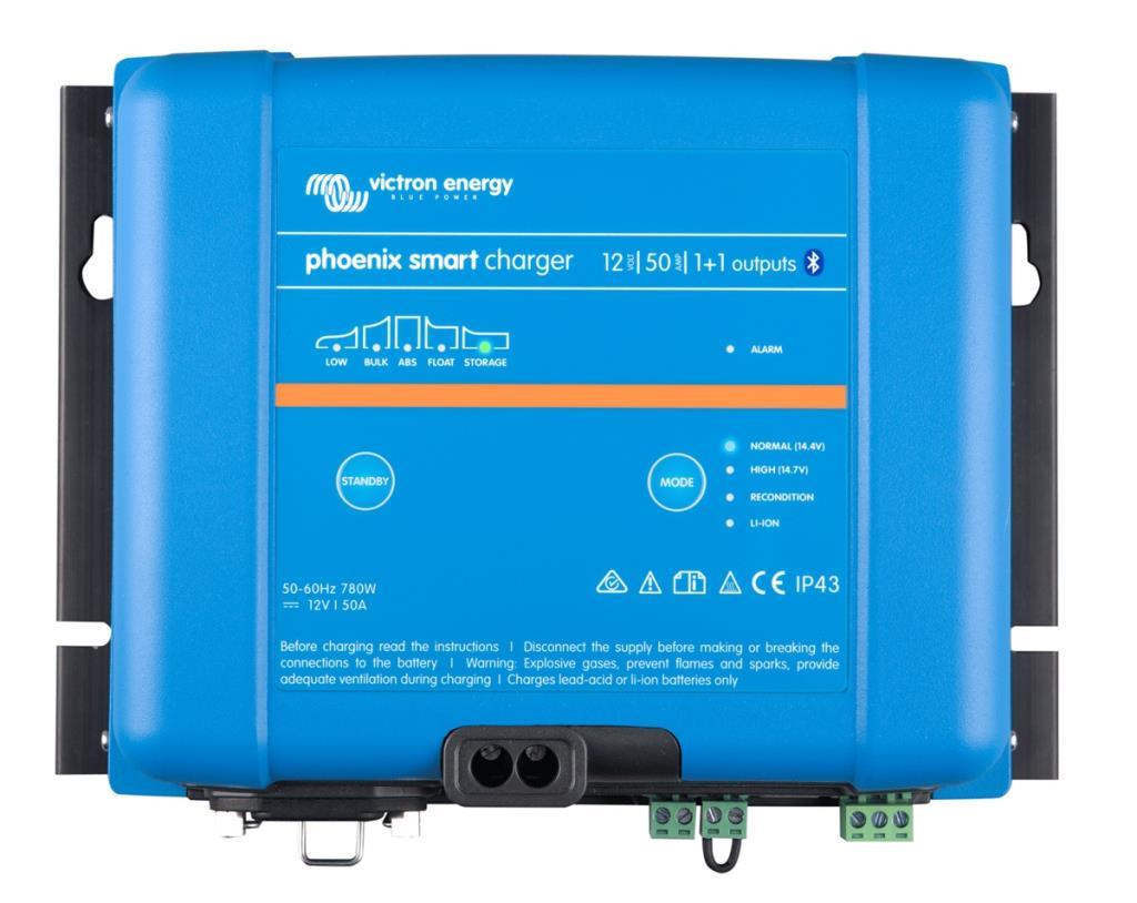 Victron Energy Phoenix Smart Akü Şarj Cihazı 12V 50A 1+1 Çıkışlı