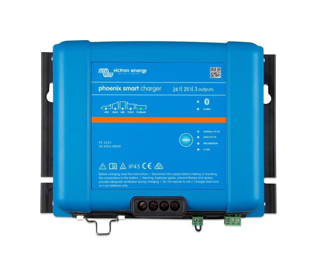 Victron Energy Phoenix Smart Akü Şarj Cihazı 24V 25Ah 3Çıkışlı