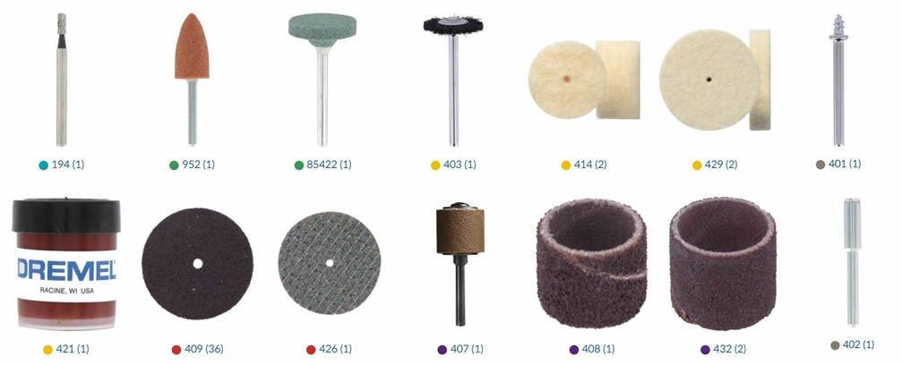 Dremel 687 Çok Amaçlı Aksesuar Seti 52 Parça