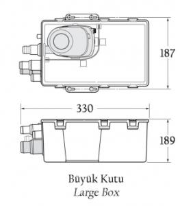 Attwood Duş Tahliye Sistemi 750Gph