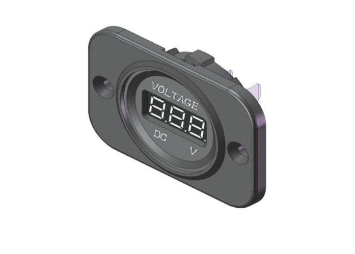 Aes Dijital Voltmetre 5-30v