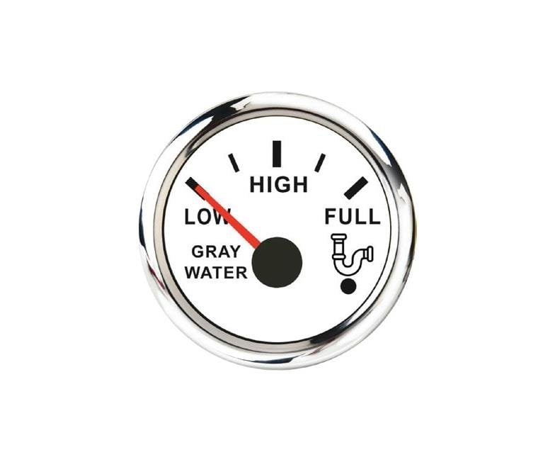 Mors Lavabo (Gri) Su Göstergesi 12/24v