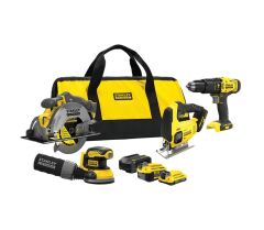 Stanley SFMCK412MDS-QW Akülü Alet Seti
