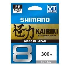 Shimano Kairiki 8 Steel Gray Misina 300m