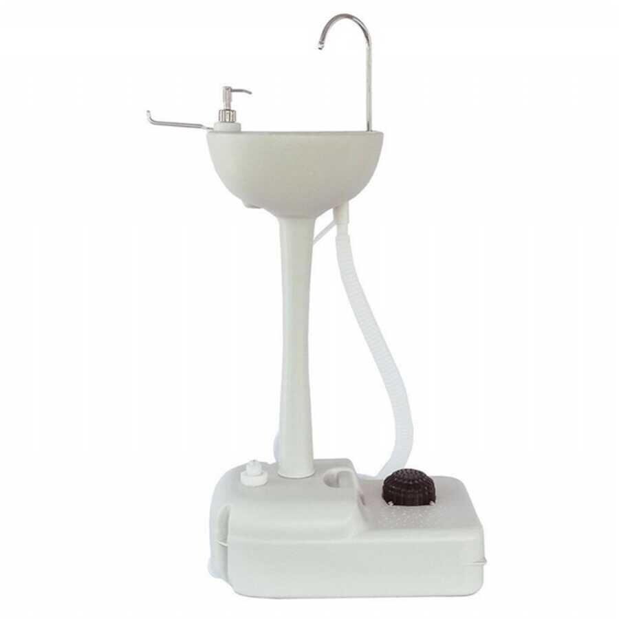 Porvaletti Portatif Lavabo 17lt Temiz Su Tanklı