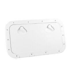 Nuova Rade Ayrılabilir Kapaklı Hatch 375x600mm Beyaz