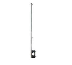 Vardevela Montajlı Krom Bayrak Direği 50cm