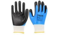 Starline E-161401 Mavi Köpük Nitril Eldiven