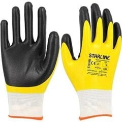 Starline E-161400 Sarı Nitril Eldiven