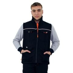 Persmont PYS05 Unisex Siyah Softshell Plus Yelek