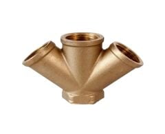 Sarı Dişi Üçlü Çatal 1/2''