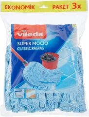 Vileda Supermocio Yedek Mop 3lü Paket