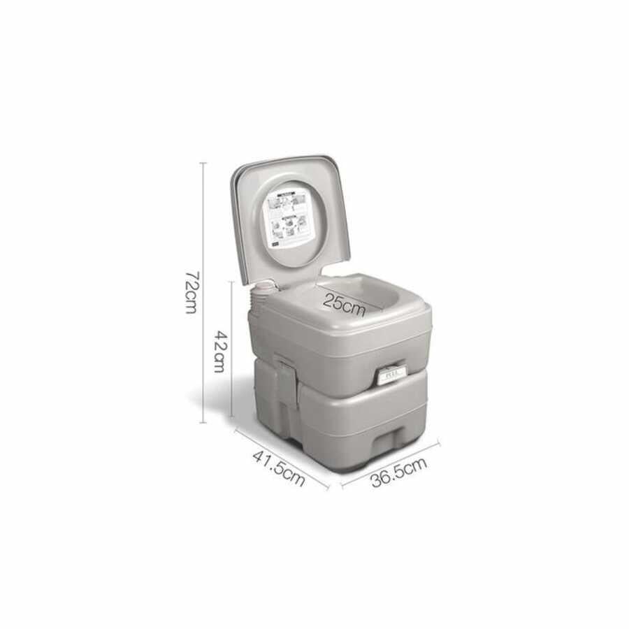 Porvaletti Portatif Tuvalet 20lt