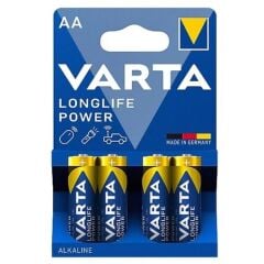 Varta Longlife Power Kalem Pil AA 4'Lü