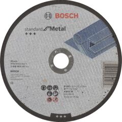 Bosch Standard Seri Metal İçin Düz Kesme Diski 180x3.0mm