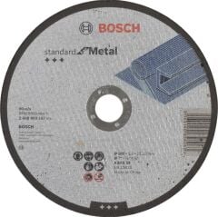 Bosch Standard Seri Metal İçin Düz Kesme Diski 180x3.0mm
