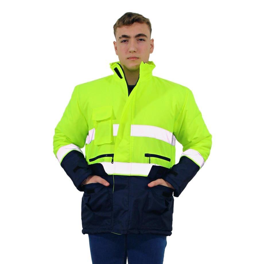 Persmont RUK13 Fosforlu Yeşil Reflektörlü Uzun Kaban