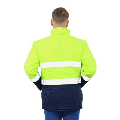 Persmont RUK13 Fosforlu Yeşil Reflektörlü Uzun Kaban