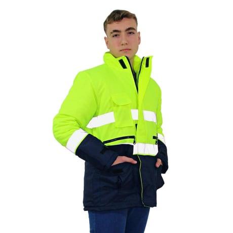 Persmont RUK13 Fosforlu Yeşil Reflektörlü Uzun Kaban