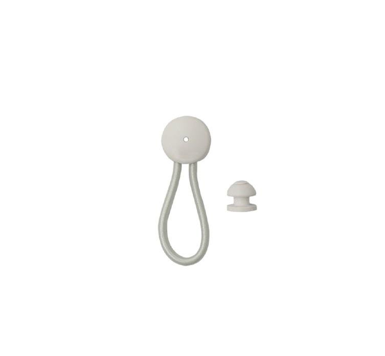 Saray Lastikli Tente ve Branda Klipsi Beyaz