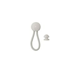 Saray Lastikli Tente ve Branda Klipsi Beyaz