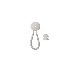 Saray Lastikli Tente ve Branda Klipsi Beyaz