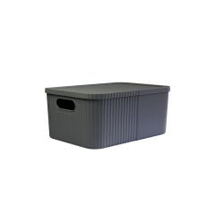Decobella Kapaklı Plastik Kutu 12l