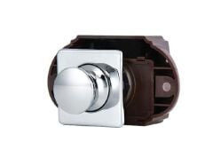 Saray Kare Basmalı Dolap Kulbu 28mm