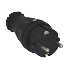 Tplast Kauçuk Düz Fiş 1x16A
