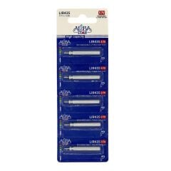 Albastar Şarj Edilebilir Olta Ucu Işığı Pili 5li Paket