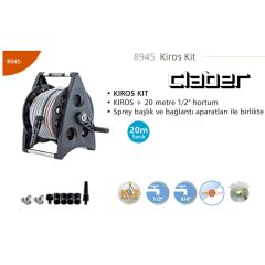 Claber 8945 Kiros Kit Hortum Makarası