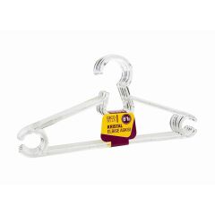 DecoBella Kristal Elbise Askısı 6lı Paket
