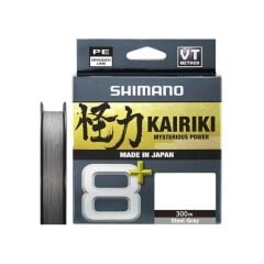 Shimano Kairiki 8+ Gri İp Misina 300m