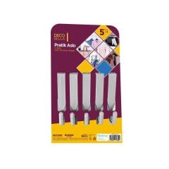 DecoBella Pratik Askı 5li Paket
