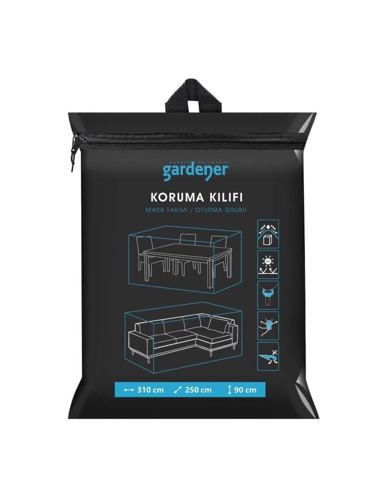 Gardener GRDC306 Masa Takımı Koruma Kılıfı 310x250x90cm