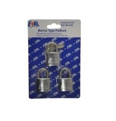 Eval Paslanmaz Asma Kilit 3'lü 30mm